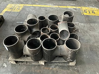 Partij stalen pijpstukken - afbeelding 1 van  4