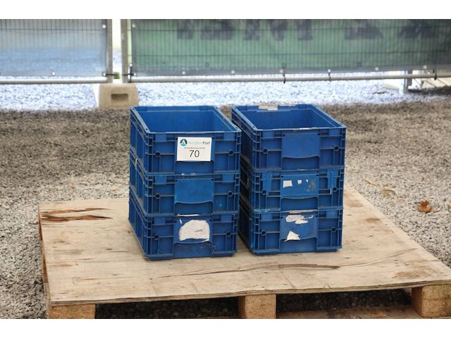 Partij stapelbakjes 6stuks (marge) - afbeelding 1 van  1