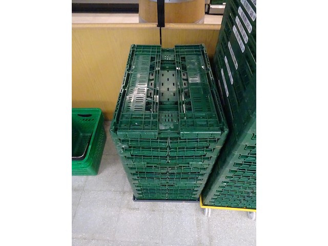 Partij stapelbare/inklapbare bakken - afbeelding 3 van  3