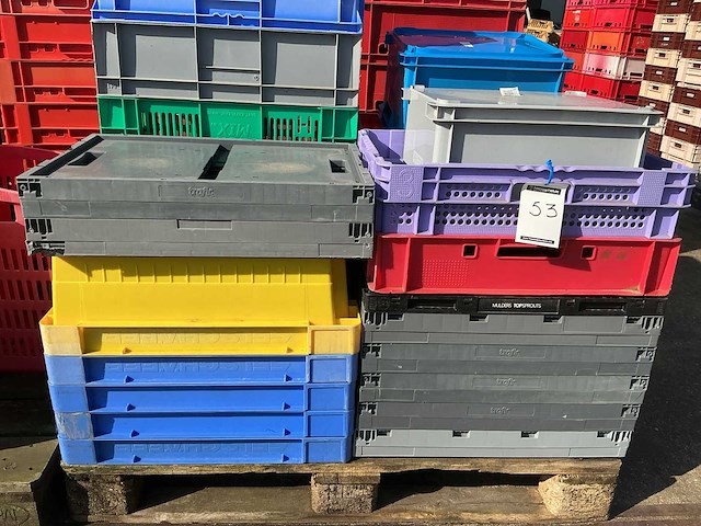 Partij stapelkratten - afbeelding 1 van  1