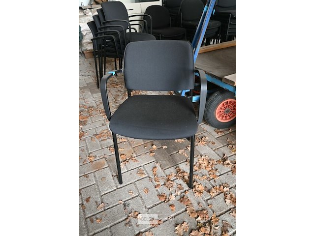 Partij stapelstoelen met armleuning - afbeelding 3 van  4