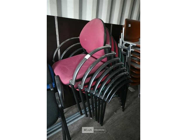 Partij stapelstoelen - afbeelding 3 van  6