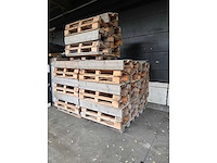 Partij steigerhout leuning voor palletbank (55x) - afbeelding 1 van  8
