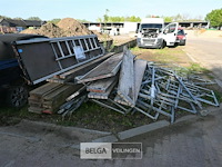 Partij steigermateriaal