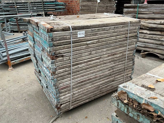 Partij steigerplanken - afbeelding 2 van  4
