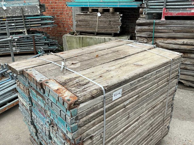 Partij steigerplanken - afbeelding 3 van  4