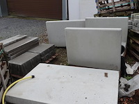 Partij stenen, betonblokken - afbeelding 6 van  8
