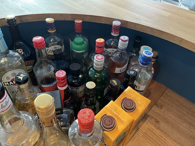 Partij sterke dranken en likeuren - afbeelding 3 van  4