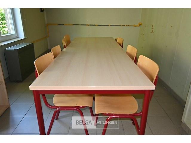 Partij stoelen en tafels - afbeelding 3 van  6