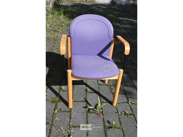 Partij stoelen met armleuning - afbeelding 3 van  4