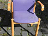 Partij stoelen met armleuning - afbeelding 3 van  4