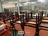 Partij stoffen stoelen niet stapelbaar - afbeelding 6 van  6