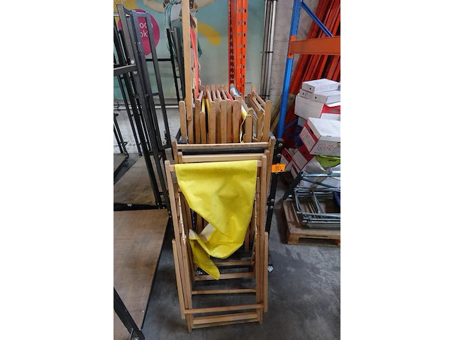 Partij strandstoelen + kar - afbeelding 3 van  3