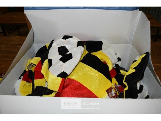 Partij support voetbal belgië - afbeelding 1 van  4