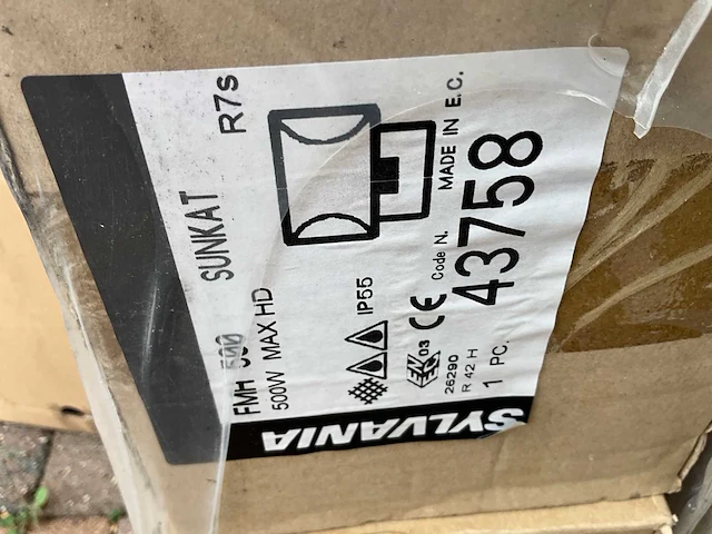 Partij sylvania sunkat fmh 500 halogeen schijnwerpers 500 w - afbeelding 3 van  3