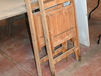 Partij tafels en stoelen - afbeelding 7 van  9