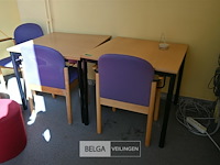 Partij tafels + stoelen - afbeelding 4 van  5