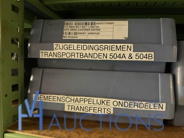 Partij tandriemen, aandrijfriemen en riempoelies - afbeelding 4 van  77