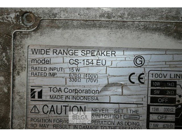 Partij tao wide range speakers - afbeelding 5 van  7