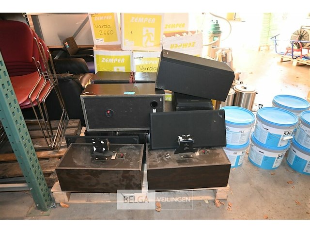 Partij technics en pioneer speakers - afbeelding 1 van  5