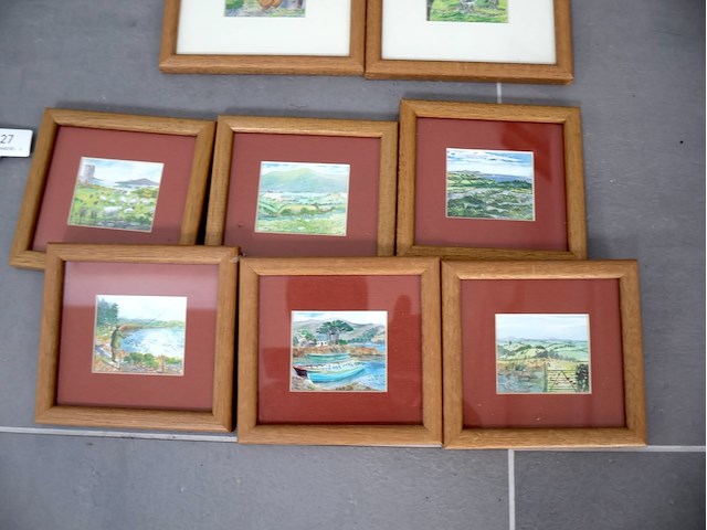 Partij tekening in kader - afbeelding 3 van  7