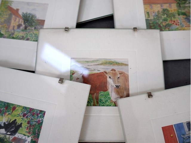 Partij tekening in kader - afbeelding 5 van  7