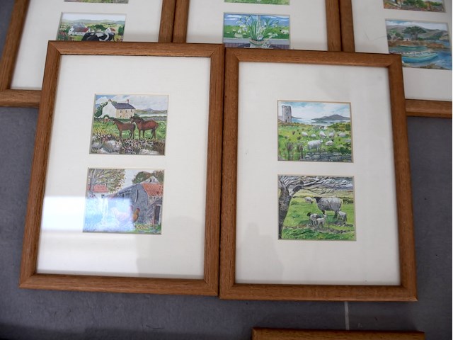 Partij tekening in kader - afbeelding 7 van  7