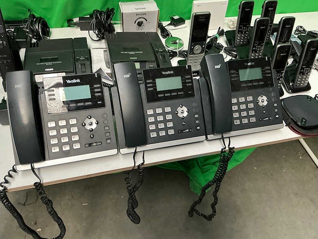 Partij telefonie, yealink en gigaset - diverse modellen - voip telefoon - afbeelding 3 van  7
