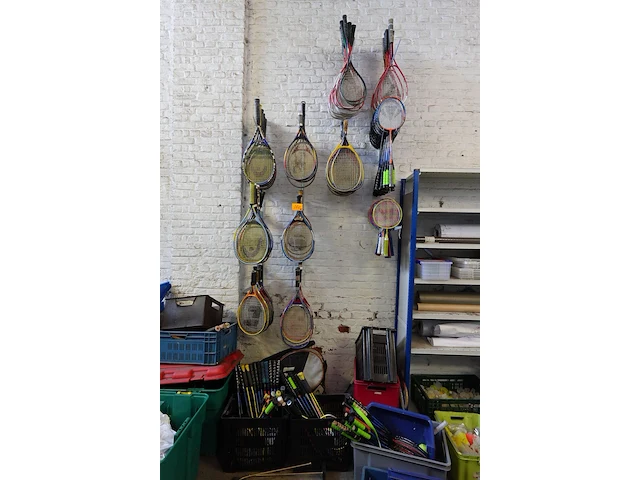 Partij tennis/badminton/squashracketten - afbeelding 1 van  13