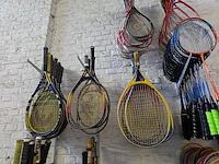 Partij tennis/badminton/squashracketten - afbeelding 7 van  13