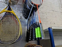 Partij tennis/badminton/squashracketten - afbeelding 9 van  13