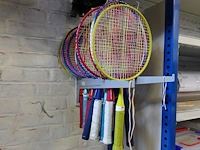 Partij tennis/badminton/squashracketten - afbeelding 10 van  13