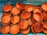 Partij terracotta schoteltjes - afbeelding 2 van  5