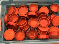 Partij terracotta schoteltjes - afbeelding 5 van  5