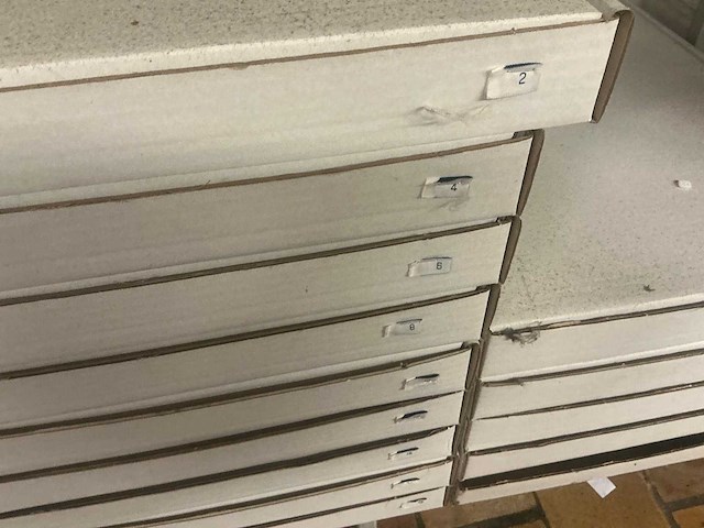 Partij textiellinten met maat labels - afbeelding 11 van  13