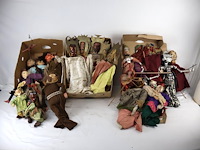 Partij theaterpoppen - afbeelding 1 van  7