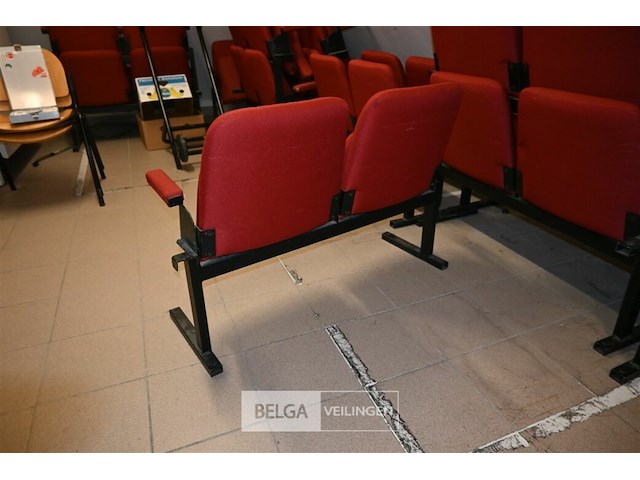 Partij theaterstoelen - afbeelding 4 van  6