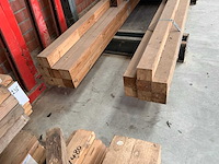 Partij thermowood dennen balken - afbeelding 2 van  9