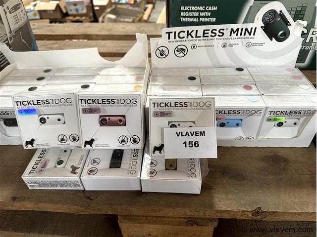 Partij tickless mini dog toestelletjes - afbeelding 1 van  2