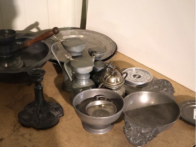 Partij tin (plm 15) - afbeelding 6 van  6