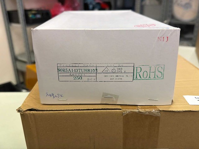 Partij tokyo parts spoelen / inductors s0r5a143tuhb10.5 (1000 stuks per doos) (12x) - afbeelding 4 van  5