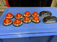 Partij toplampen en kenteken verlichtingen voor truck/aanhangwagen 10stuks - afbeelding 1 van  1