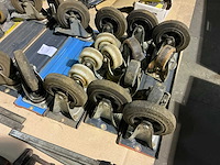 Partij transportwielen (24x) - afbeelding 2 van  2