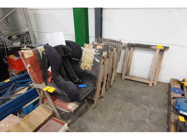 Partij tuinstoelen - afbeelding 1 van  5
