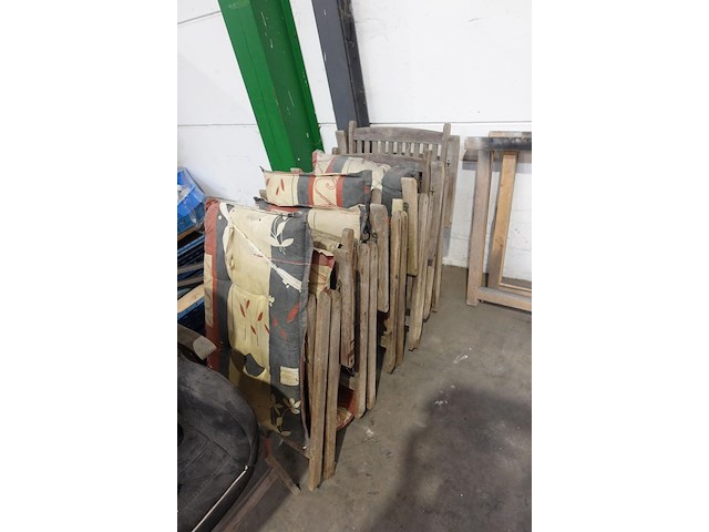 Partij tuinstoelen - afbeelding 3 van  5