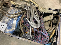 Partij valbeveiliging en klimtouwen - afbeelding 3 van  10