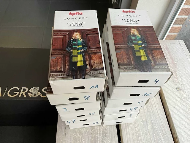 Partij van 612 diverse brei en haakgarens - afbeelding 40 van  46