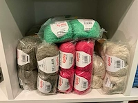 Partij van 624 diverse brei en haakgarens - afbeelding 3 van  31