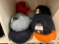 Partij van 641 diverse brei en haakgarens - afbeelding 13 van  36