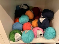 Partij van 756 diverse brei en haakgarens - afbeelding 26 van  38